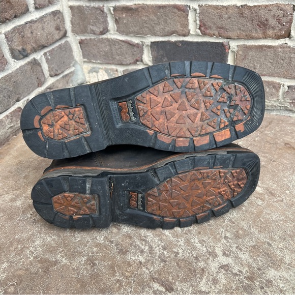 Timberland Pro Brown Work Boot Men’s Sz 11 - Picture 9 of 16